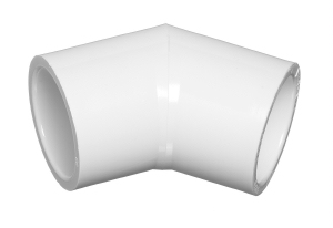 PVC 45d Elbow Socket 1-1/2in.